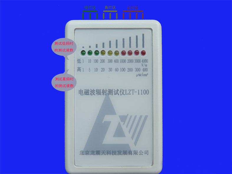 LZT-1100 輻射測試儀,電磁輻射測試儀正面圖片介紹